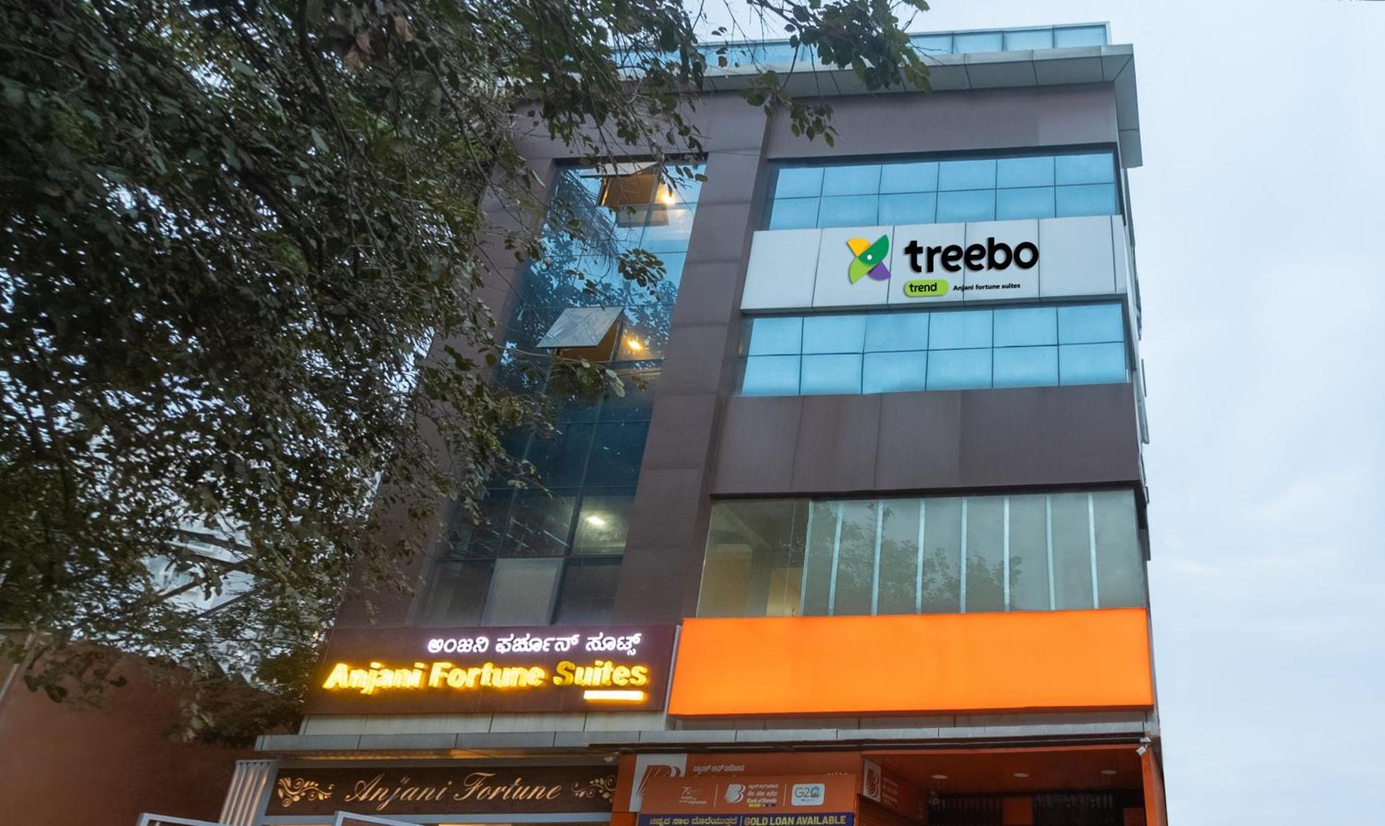 העיר בנגלור Treebo Anjani Fortune Suites מראה חיצוני תמונה