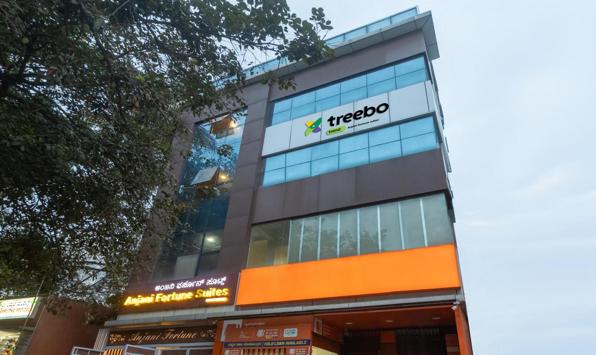 העיר בנגלור Treebo Anjani Fortune Suites מראה חיצוני תמונה